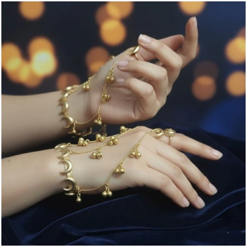 CHANDA Gold Replica Hathful/ Handcuff Pair Fusion