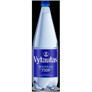 Naturāls minerālūdens Vytautas, viegli gāzēts, 1,5