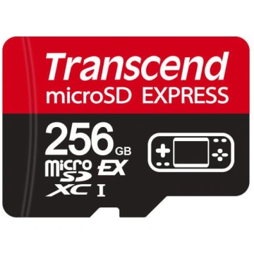 SD microSD Card 256GB Transcend SD-Express PCIe US