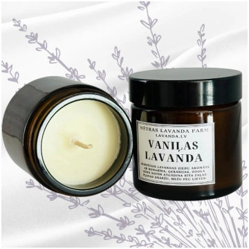 Aroma vaska sveces stiklā 80f7a