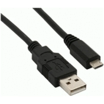 InLine Micro-USB 2.0 Kabel USB-A an Micro-B - blac