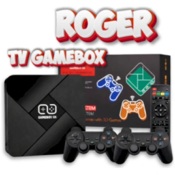 RoGer Game Console TV + Game Box G5 Retro 64GB RO-