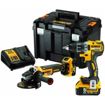 DeWalt Electric Tool Set (DCG405 + DCD791) 18V 2X5