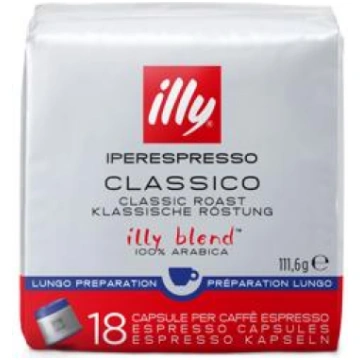 Kafijas kapsulas ILLY Iper Lungo 18x6,2g - 1