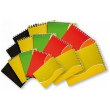 Notebook with a spiral SMLT, A7, 50 sheets , squar