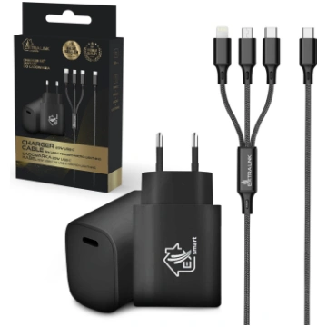 Extralink Smart Life SET03 3-in-1 Cable + Charger 