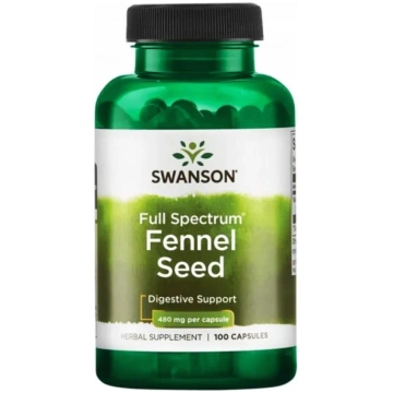 SWANSON pilna spektra fenheļa sēklas (100 kapsulas