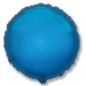 Folijas balons 46cm aplis, zils, Flexmetal Flexmet