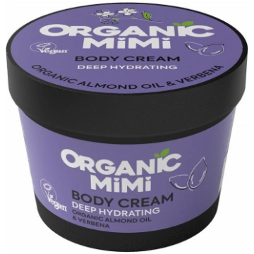 ORGANIC MIMI Ķermeņa krēms Deep Hydrating Almond &