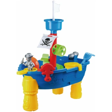Smilšu un ūdens galds ar piederumiem Patio Pirate 