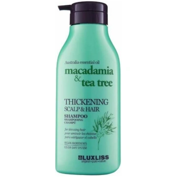 Šampūns Luxliss Macadamia oil & Tea Tree, 500 ml