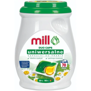 MILL PROFESSIONAL 3-chamber universal laundry caps