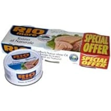 Rio Mare - Tunzivis dabīgs bez eļļas - 3 x 160 g A