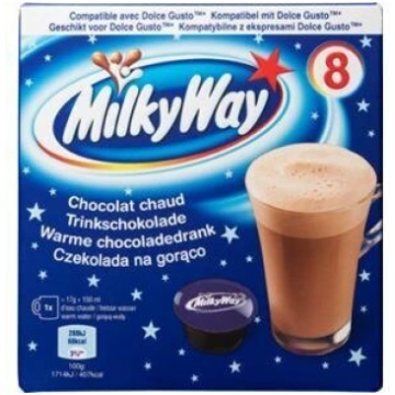 Šokolādes kapsulas MilkyWay 8x17g Cafe Rene