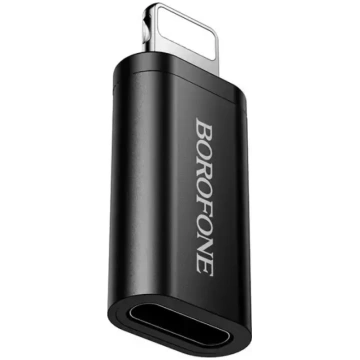 Borofone BV26A USB-C uz Lightning adapteris – meln