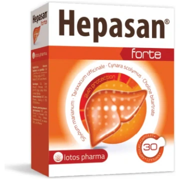 Hepasan Forte, 30 kapsulas