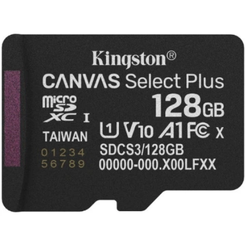 Kingston Canvas Select Plus MicroSDXC Atmiņas kart