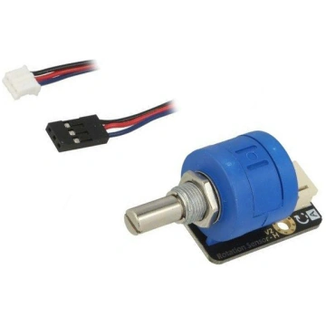 Sensor: rotation; potentiometer; analog; 5VDC; Ch: