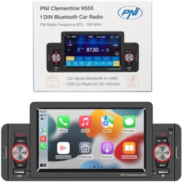 Car MP5 player PNI Clementine 9555 1DIN display 5