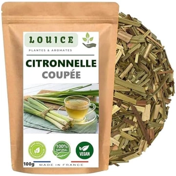 Sasmalcinātas citronzāles lapas 100 g – svaiguma u