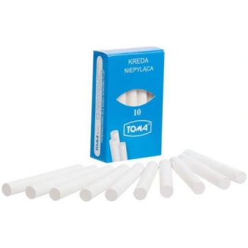 Toma Kreda szkolna biala (10szt) - OM-81200 OM-812