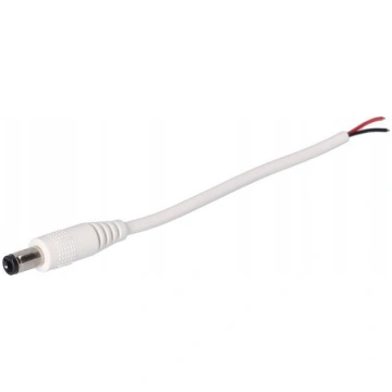 Prescot Prescot wtyk dc 5.5x2.1 z przewodem 15cm w
