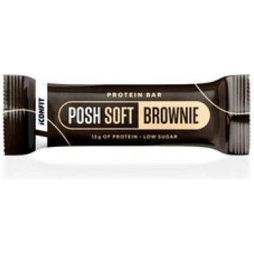 Proteīna batoniņš Posh Soft Brownie, Iconfit, 40g
