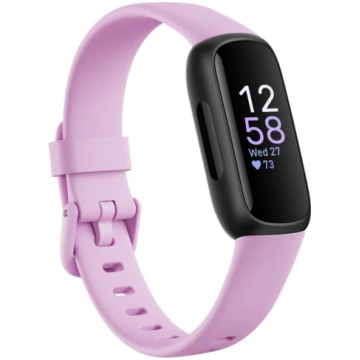FITBIT Inspire 3 Fitnesa Izsekotājs - Ceriņu Krāsa