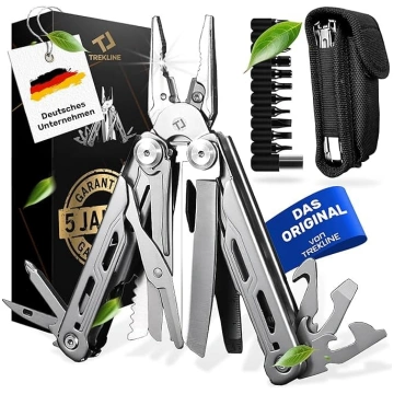 TREKLINE Premium Multitool rīks [nerūsējošais tēra