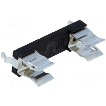 Fuse holder | horizontal | -20÷85°C | 6.3A | polya