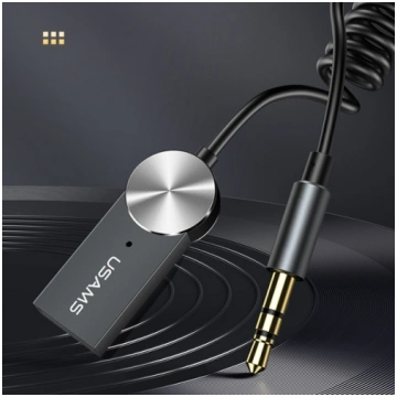 USAMS audio Bluetooth 5.0 USB-AUX adapteris ar Blu