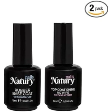Natury Nails Super Shine No Wipe Top Coat (bez dis