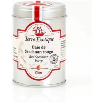 Sarkanie Sičuaņas pipari 30g TERRE EXOTIQUE