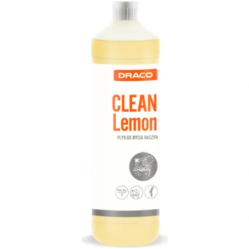 CLEAN LEMON trauku mazgāšanas līdzeklis, 1L DRACO 