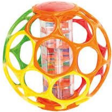 Oball Go Grippers OBALL grabošā bumba ROLLIN" RAIN