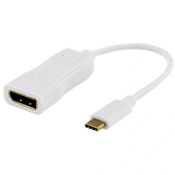 DELTACO USB 3.1 for DisplayPort adapter, USB Type 