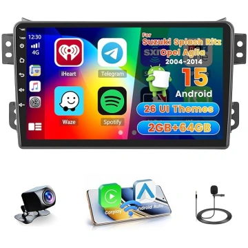 Roinvou 2+64G Android 15 Auto Radio priekš Suzuki 