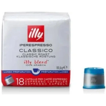 Kafijas kapsulas ILLY IperEspresso Lungo, 18 gabal