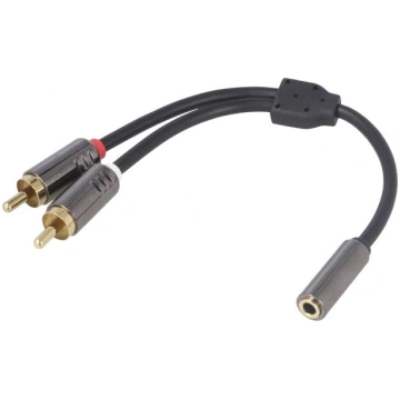 Aux-RCA adapter HQ-1/2-0.20