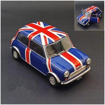 1:18 Morris Mini Cooper MK1 Rally Alloy Racing Car
