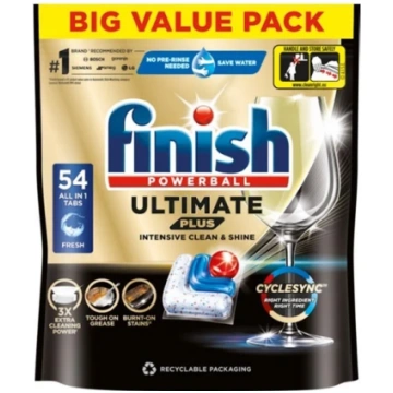 FINISH Ultimate Plus trauku mazgāšanas kapsulas 54