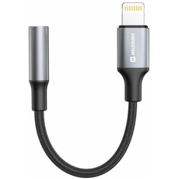 Swissten Lightning uz 3.5mm AUX Audio Adapteris iP