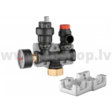 Drošības grupa ar izol. 1 kompoz.plastmasa Caleffi