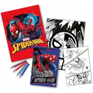 Kids Euroswan Zestaw do kolorowania Spiderman SP50