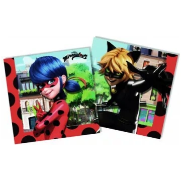Miraculous Ladybug salvetes (20 gabali)