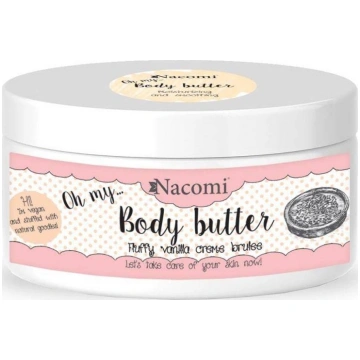 Ķermeņa sviests Nacomi Fluffy Vanilla & Creme Brul