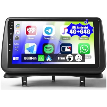 SIXTOP 4+64G Android 13 auto radio Renault Clio 3 