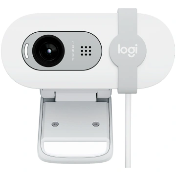 LOGITECH Brio 100 Full HD Webcam - OFF-WHITE - USB