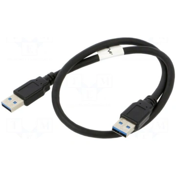 Cable | USB 3.0 | USB A plug,both sides | nickel p