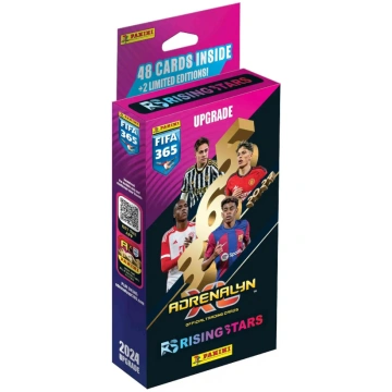 Panini football cards FIFA 365 2024 Upgrade Rising